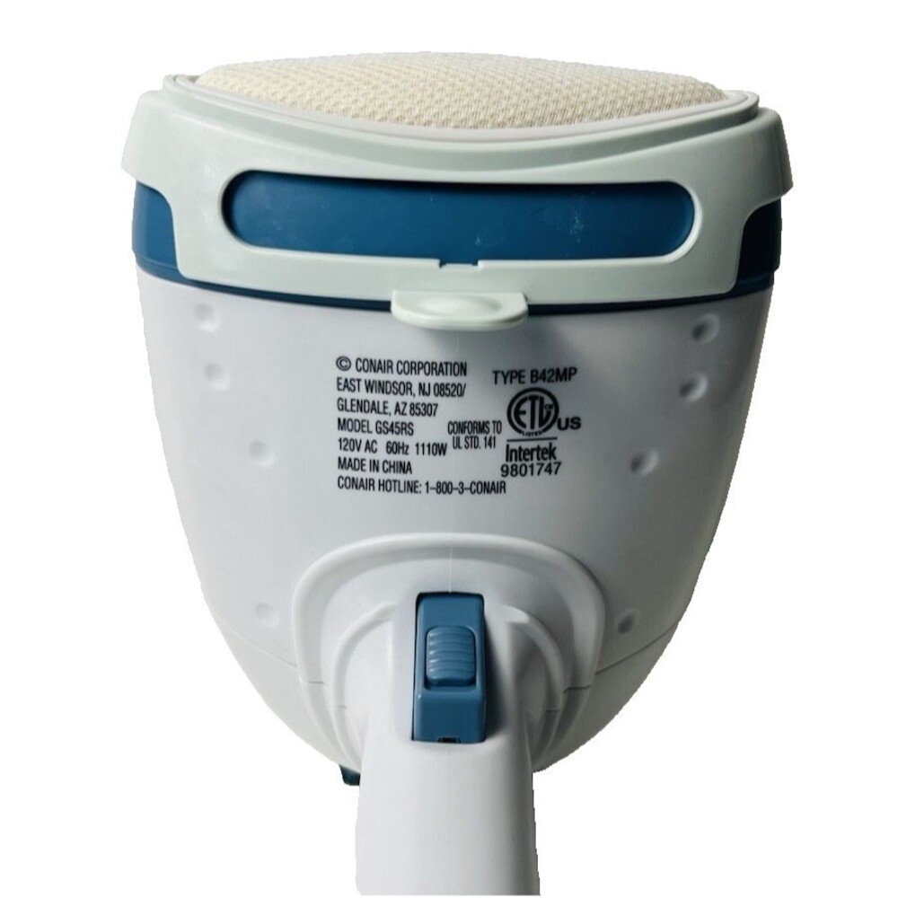 Conair Extreme Steam Compact Portable Dual Heat Handheld Fabric Steamer GS45RS - Picture 4 of 10